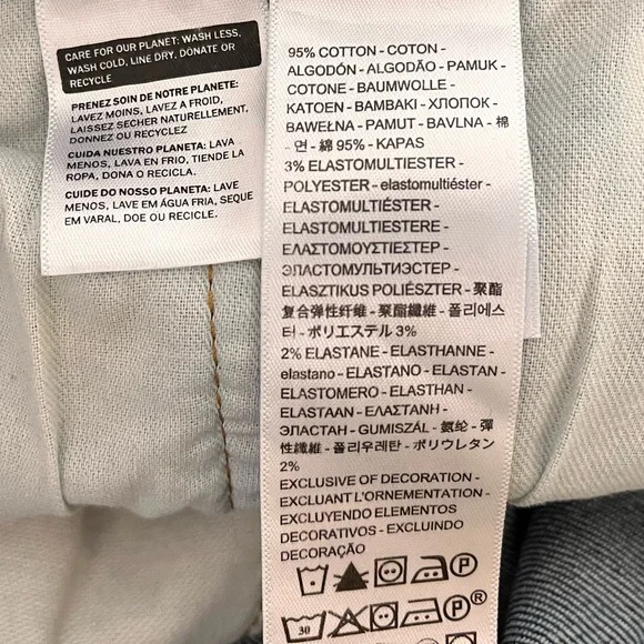 Levi's Men's 505 Classic Straight Blue‎ Jeans Size 34 X 32 - Picture 11 of 16